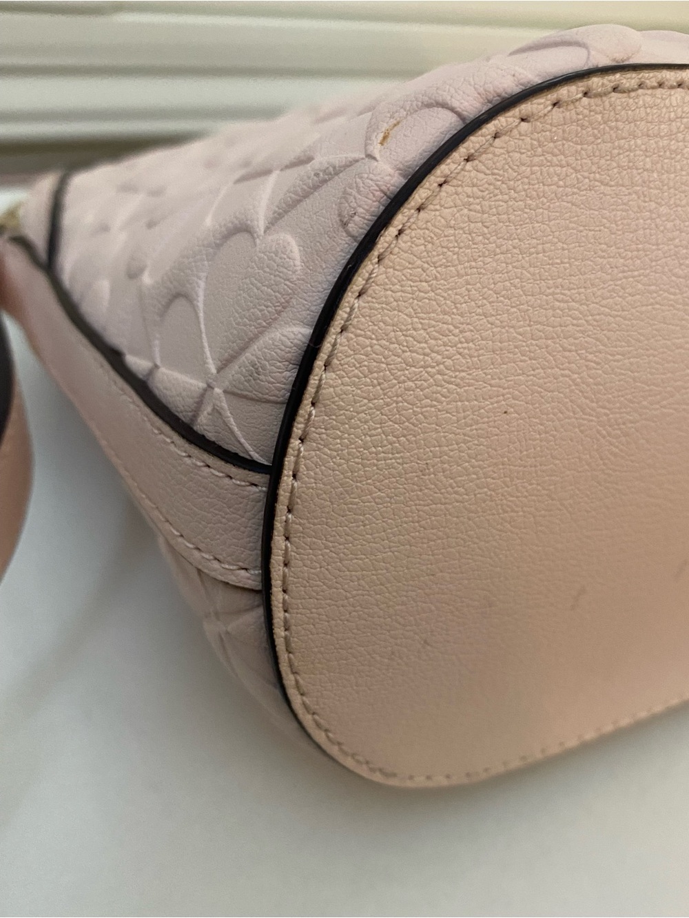 kate spade Blush Quilted Floral Crossbody with Matching Wallet - Picture 8 of 13
